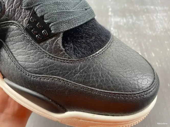 Rep TBK 819139-010 Black Hair Pony 4 Retro Jordan 0426